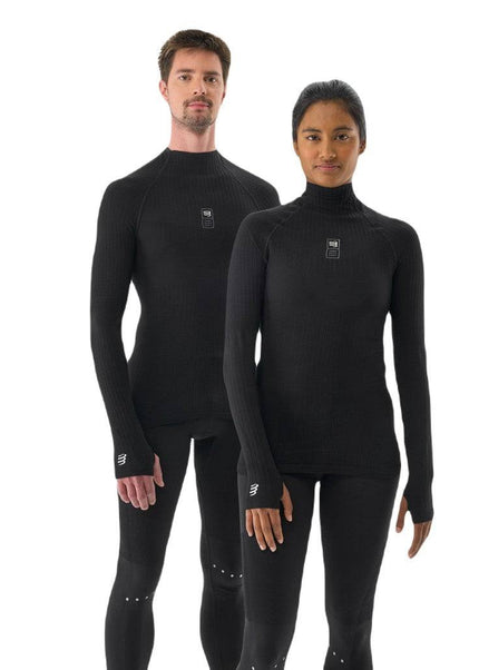 Compressport | 3D Thermo 110g LS Top | Black | Unisex Compressport