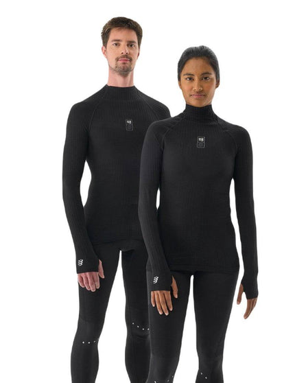 Compressport | 3D Thermo 110g LS Top | Black | Unisex Compressport