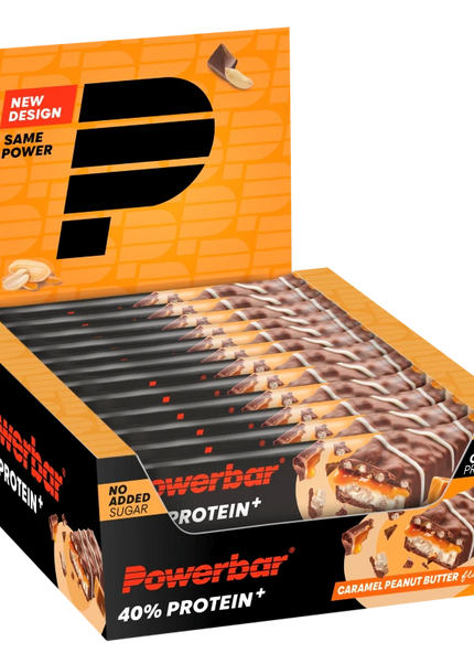 Powerbar | 40% Protein+ Crisp Bar | Caramel Peanut Butter