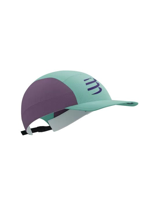 Compressport | 5 Panel Light Cap | Shell Blue / Grape Compressport