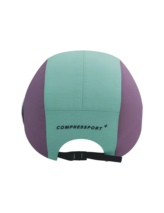 Compressport | 5 Panel Light Cap | Shell Blue / Grape Compressport