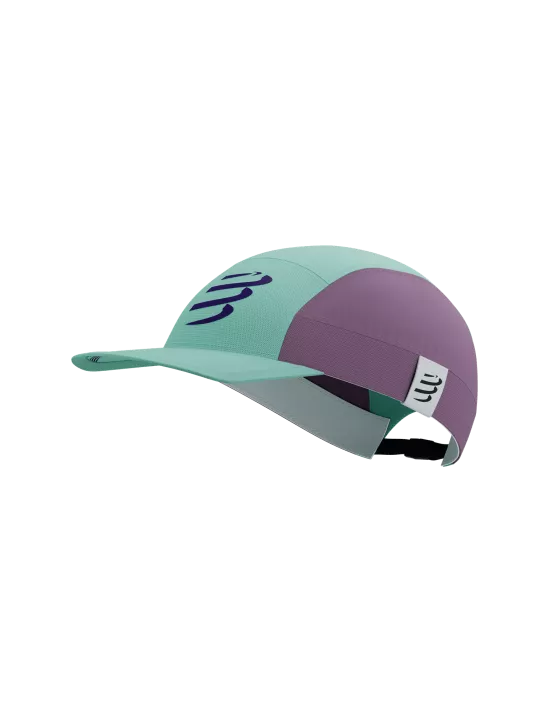 Compressport | 5 Panel Light Cap | Shell Blue / Grape Compressport