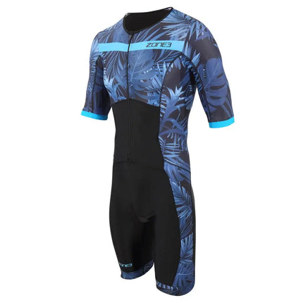 Zone3 | Activate Plus Short Sleeve | Trisuit | Heren | Navy Blue Zone3