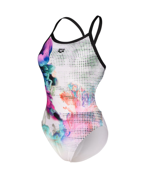 Arena | Airbrush | Swimsuit Challenge Back | Black / White / Multi ARENA