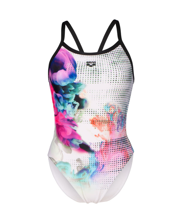 Arena | Airbrush | Swimsuit Challenge Back | Black / White / Multi ARENA