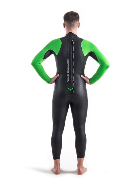 Yonda | Spook Wetsuit | Black / Green | Heren Triathlonworld