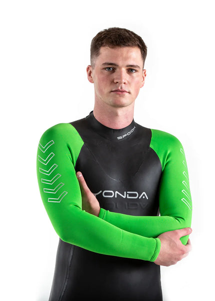 Yonda | Spook Wetsuit | Black / Green | Heren Triathlonworld