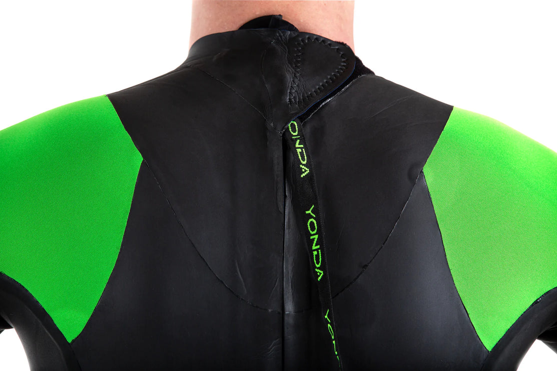 Yonda | Spook Wetsuit | Black / Green | Heren Triathlonworld