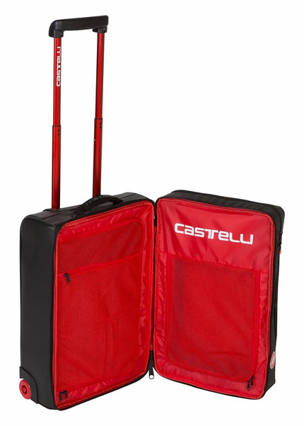 Castelli | Rolling Travel Bag | Black