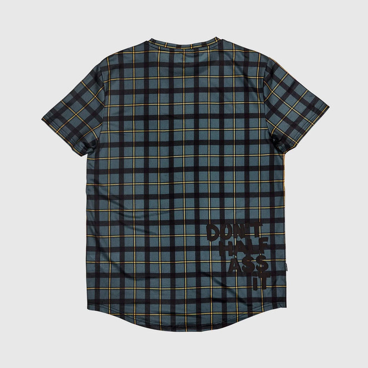 Saysky | Checker Combat T-Shirt | Men | Grey