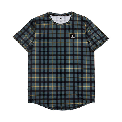 Saysky | Checker Combat T-Shirt | Heren | Grey