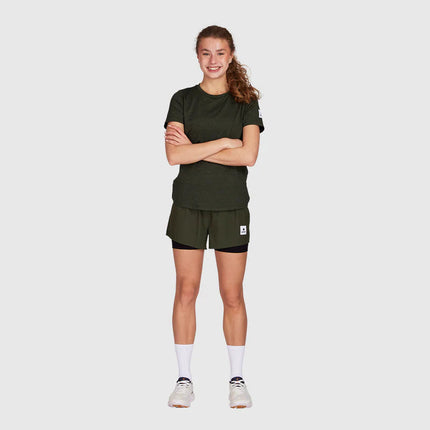 Saysky | Clean Pace T-Shirt | Dames | Green SAYSKY