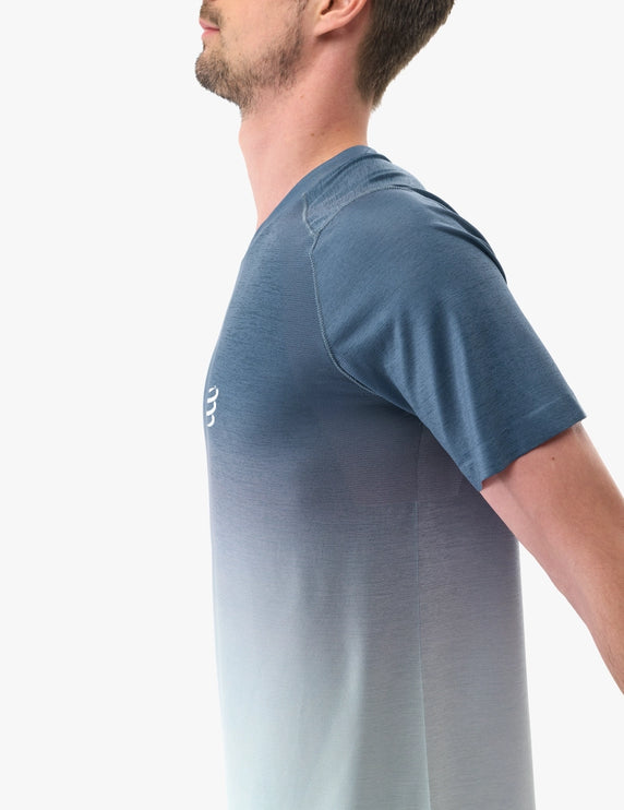 Compressport | Performance SS T-shirt | Poseidon / Ice Flow | Heren Compressport