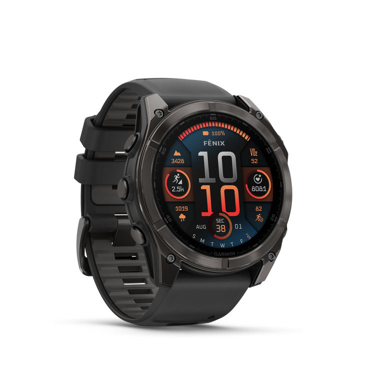 Garmin | Fenix 8 | Carbon Grey | Sapphire | 51 MM