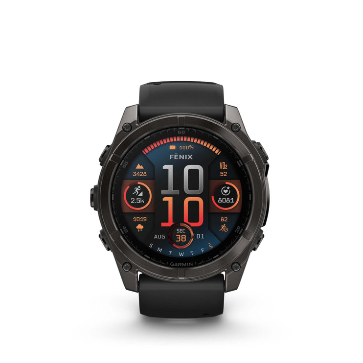 Garmin | Fenix 8 | Carbon Grey | Sapphire | 51 MM