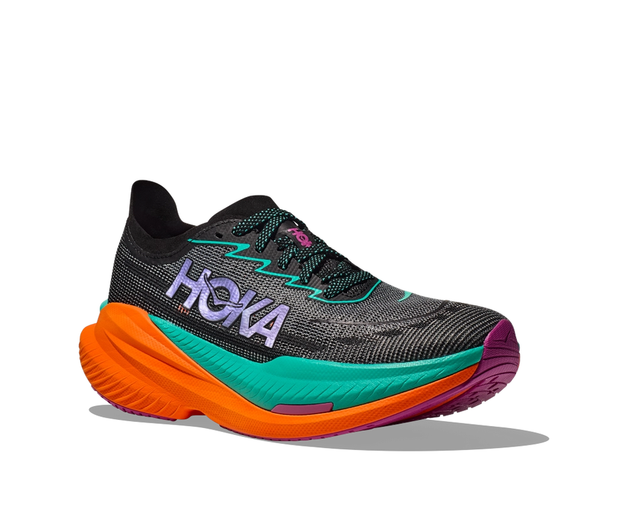 Hoka | Mach X2 | Black / Electric Aqua | Dames