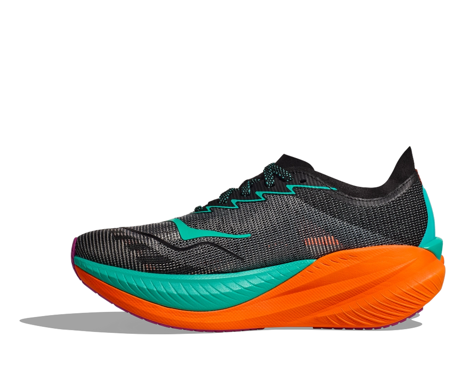 Hoka | Mach X2 | Black / Electric Aqua | Dames