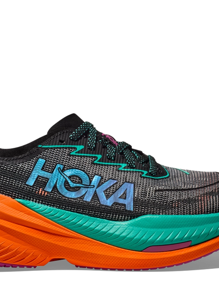 Hoka | Mach X2 | Black / Electric Aqua | Dames