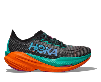 Hoka | Mach X2 | Black / Electric Aqua | Dames