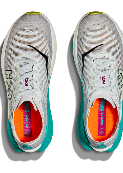 Hoka Mach X2 | Frost / Electric Aqua | Dames Hoka