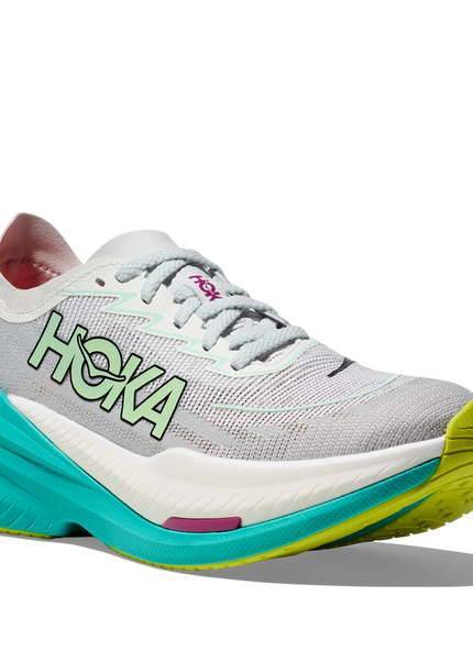 Hoka Mach X2 | Frost / Electric Aqua | Dames Hoka