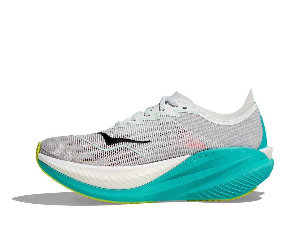 Hoka Mach X2 | Frost / Electric Aqua | Dames Hoka