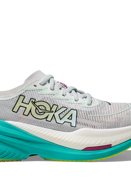 Hoka Mach X2 | Frost / Electric Aqua | Dames Hoka