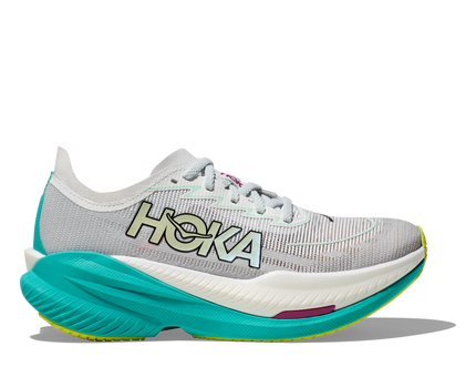 Hoka Mach X2 | Frost / Electric Aqua | Dames Hoka