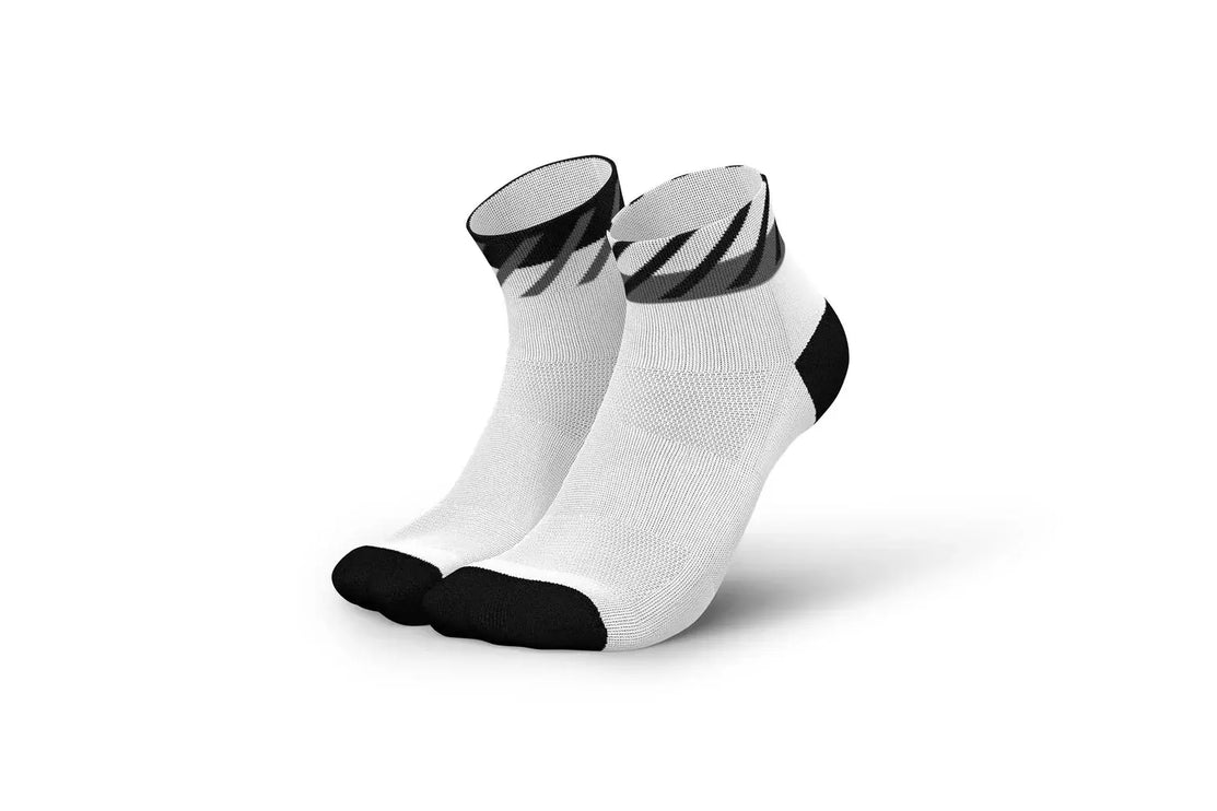 Incylence | Disrupts Short | Running Socks | White Incylence