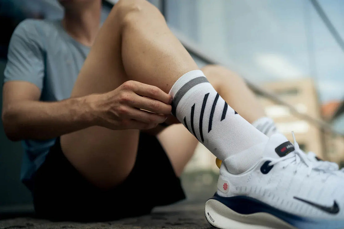 Incylence | Disrupts | Running Socks | White Incylence