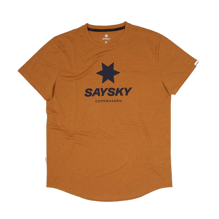 Saysky | Logo Combat T-Shirt | Men | Yellow