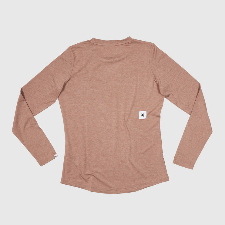 Saysky | Logo Pace Long Sleeve | Ladies | Brown