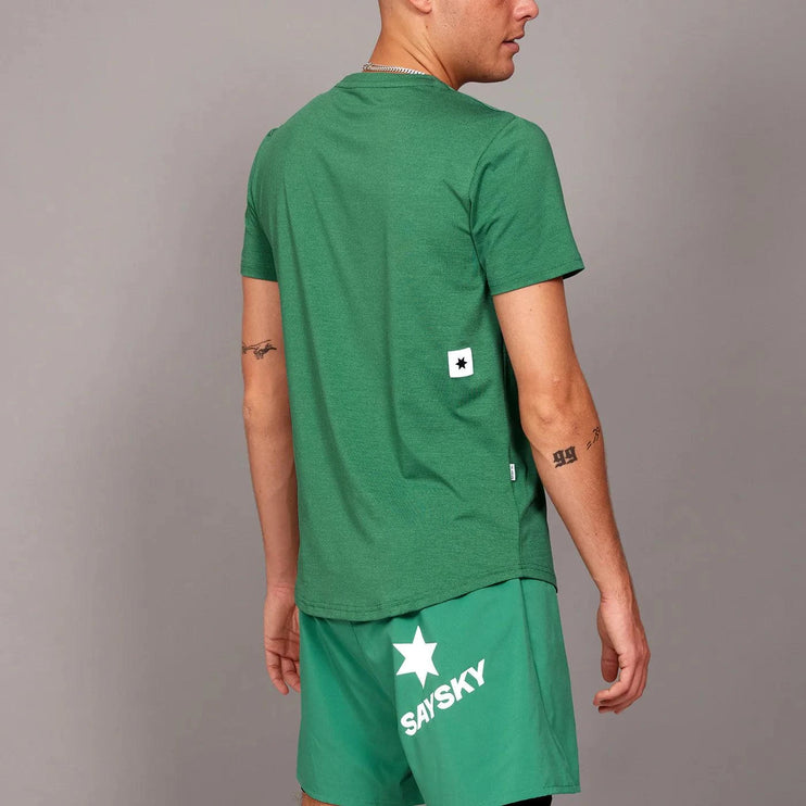 Saysky | Logo Pace T-Shirt | Heren | Green