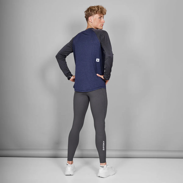 Saysky | Pace+ Long Tights | Heren | Grey SAYSKY