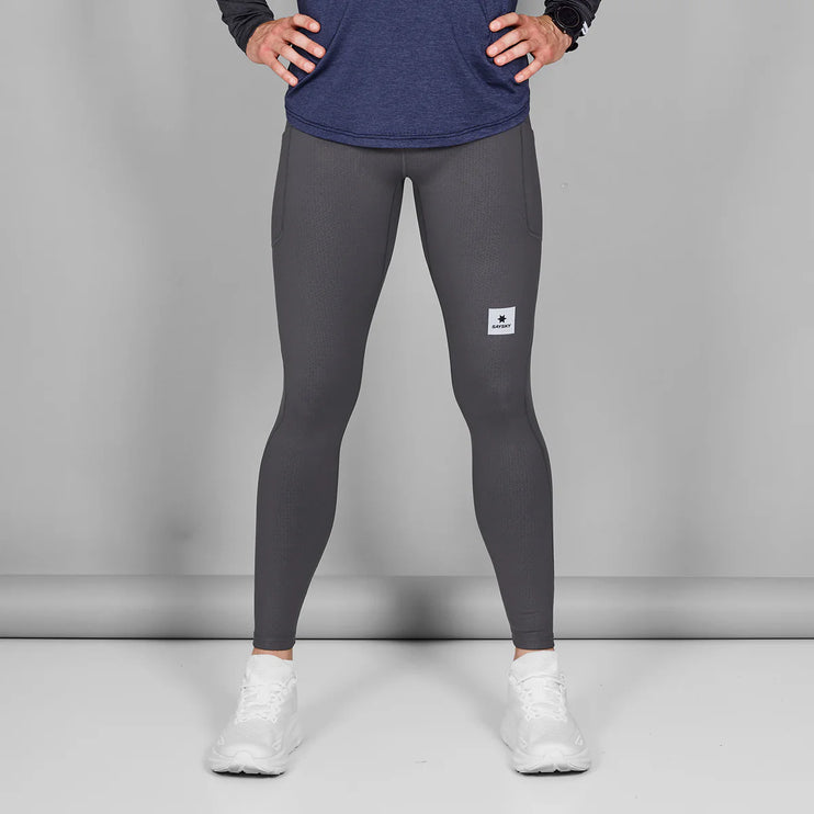 Saysky | Pace+ Long Tights | Heren | Grey SAYSKY