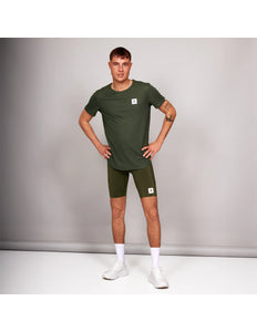 Saysky | Clean Combat T-Shirt | Green | Heren SAYSKY