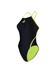 Aqua Sphere | Essential Diamond Back Adjustable | Black / Yellow Triathlonworld