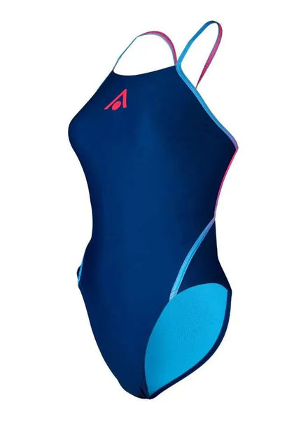 Aqua Sphere | Essential Diamond Back Adjustable | Navy / Pink Aqua Sphere