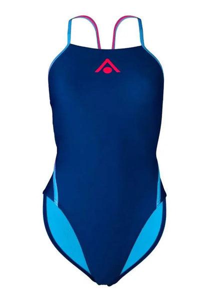 Aqua Sphere | Essential Diamond Back Adjustable | Navy / Pink Aqua Sphere