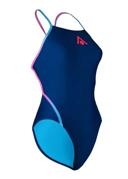 Aqua Sphere | Essential Diamond Back Adjustable | Navy / Pink Aqua Sphere