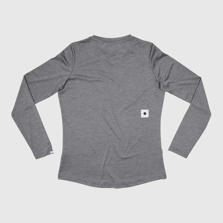 Saysky | Clean Pace Long Sleeve | Dames | Grey SAYSKY