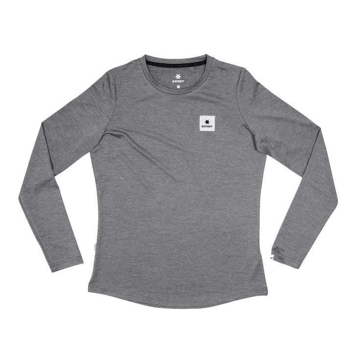 Saysky | Clean Pace Long Sleeve | Ladies | Grey