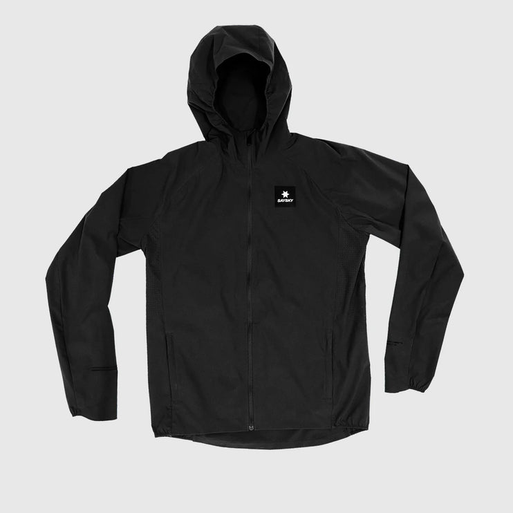 Saysky | Clean Pace Hooded Jacket | Black | Heren SAYSKY