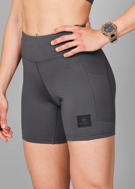 Saysky | Combat+ Short Tight 7'' | Dames | Grey SAYSKY