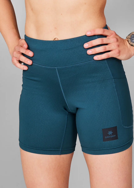 Saysky | Combat+ Short Tight 7'' | Dames | Blue SAYSKY