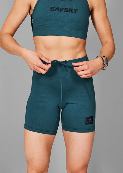 Saysky | Combat+ Short Tight 7'' | Dames | Blue SAYSKY