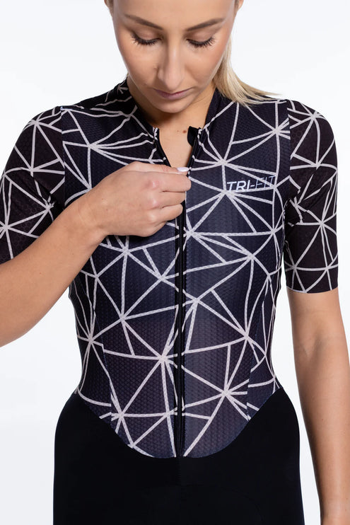 TRI-FIT | GEO Black Edition | Trisuit | Dames