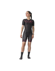 Castelli | San Remo 2 | Trisuit | Short Sleeve | Dames | Hibiscus Castelli Cycling