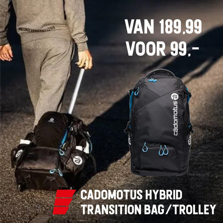 Cádomotus | Hybrid Transition Bag | Trolley / Backpack