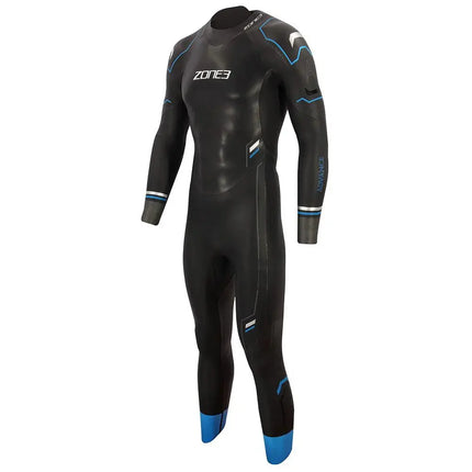 Zone3 | Advance Wetsuit | Heren | Black / Blue Triathlonworld